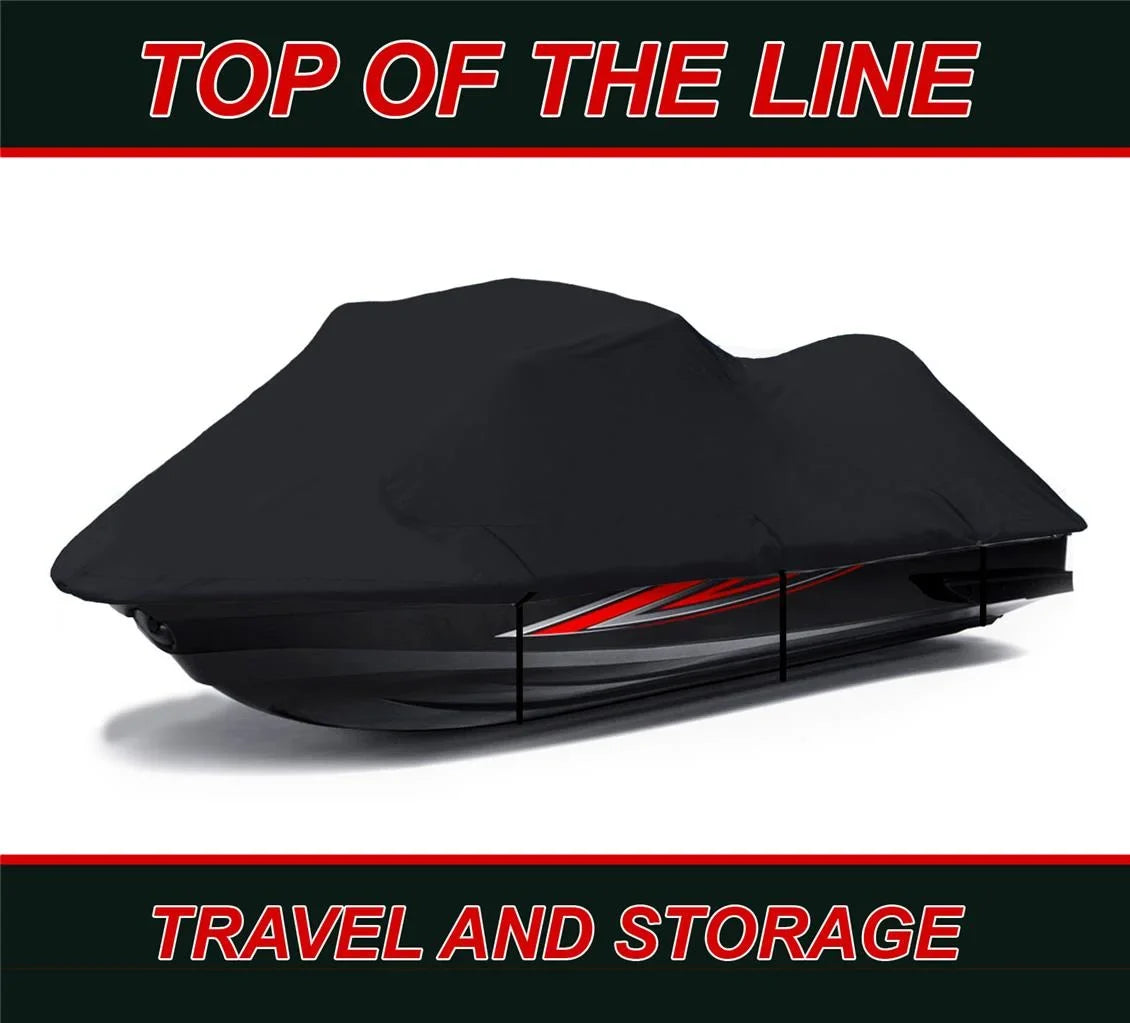 PWC for JET Compatible Polaris Cover 1999 BLACK Seater Pro 1-2 SKI 785 600D 2000
