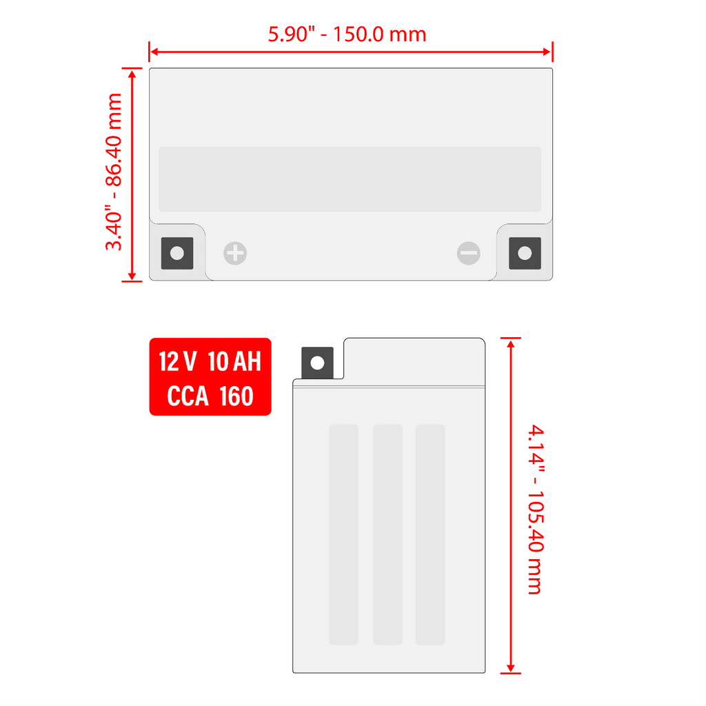 Battery 15 2005-2009 AGM 2014 2011 2013 for GSX-R1000 GSXR1000 Suzuki 2012 2016