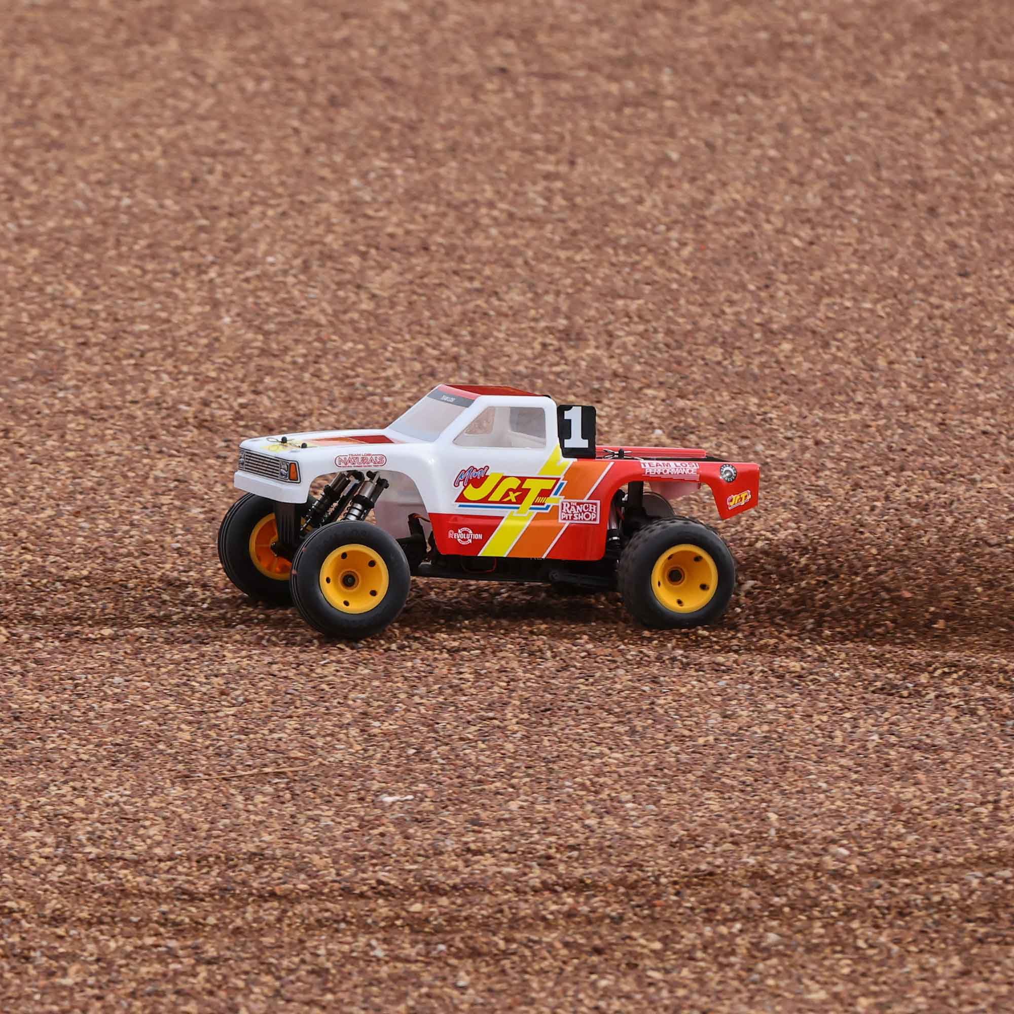 Mini RTR Trucks Drive Other Truck 2 JRXT Brushed Wheel 1/16 Losi Charger and Battery LOS01021 Electric Ready-To-Run Monster Included Electric Edition RTR Racing Truck RC Trucks Other Limited