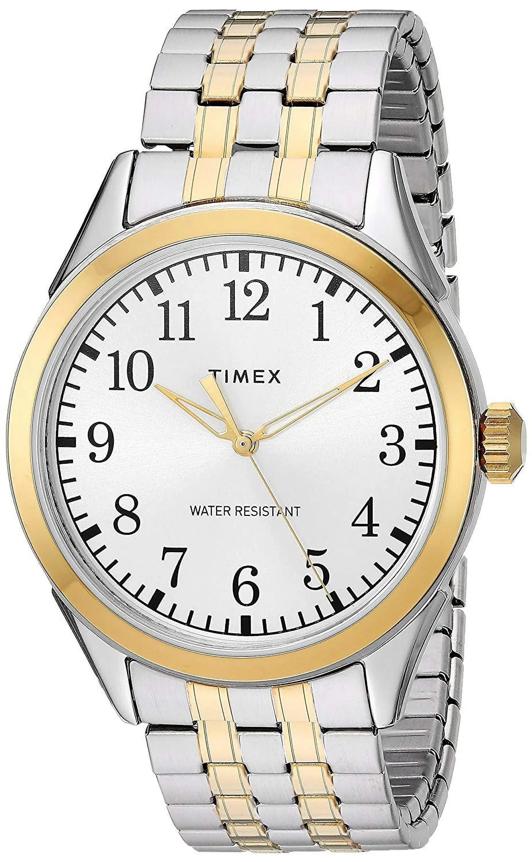 Briarwood Men's Steel Two-Tone Watch, Expansion Stainless Band
