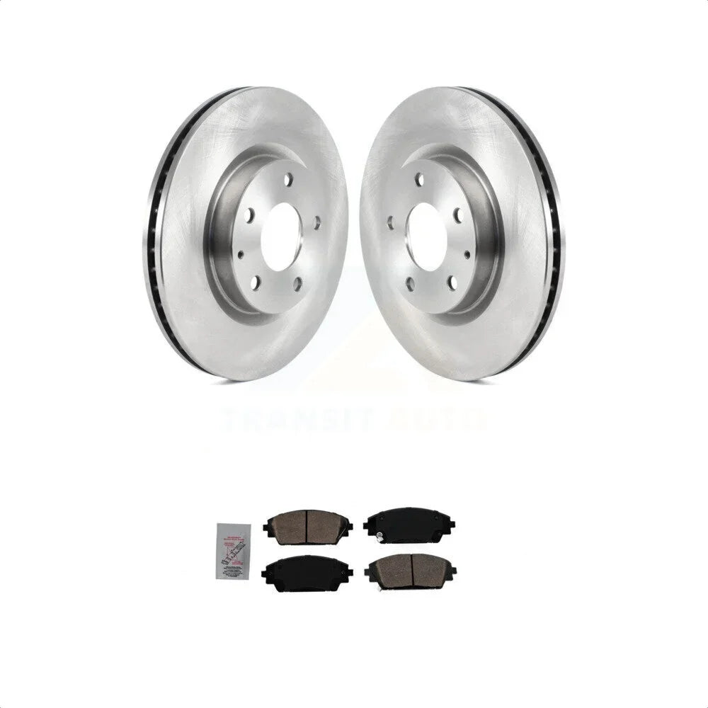 K8A-104057 264.8mm Brake Rear Front Ceramic Pads CX-30 Rotors 2020-2022 For Rotor Disc Transit And or 302.7mm - Kit Auto Mazda