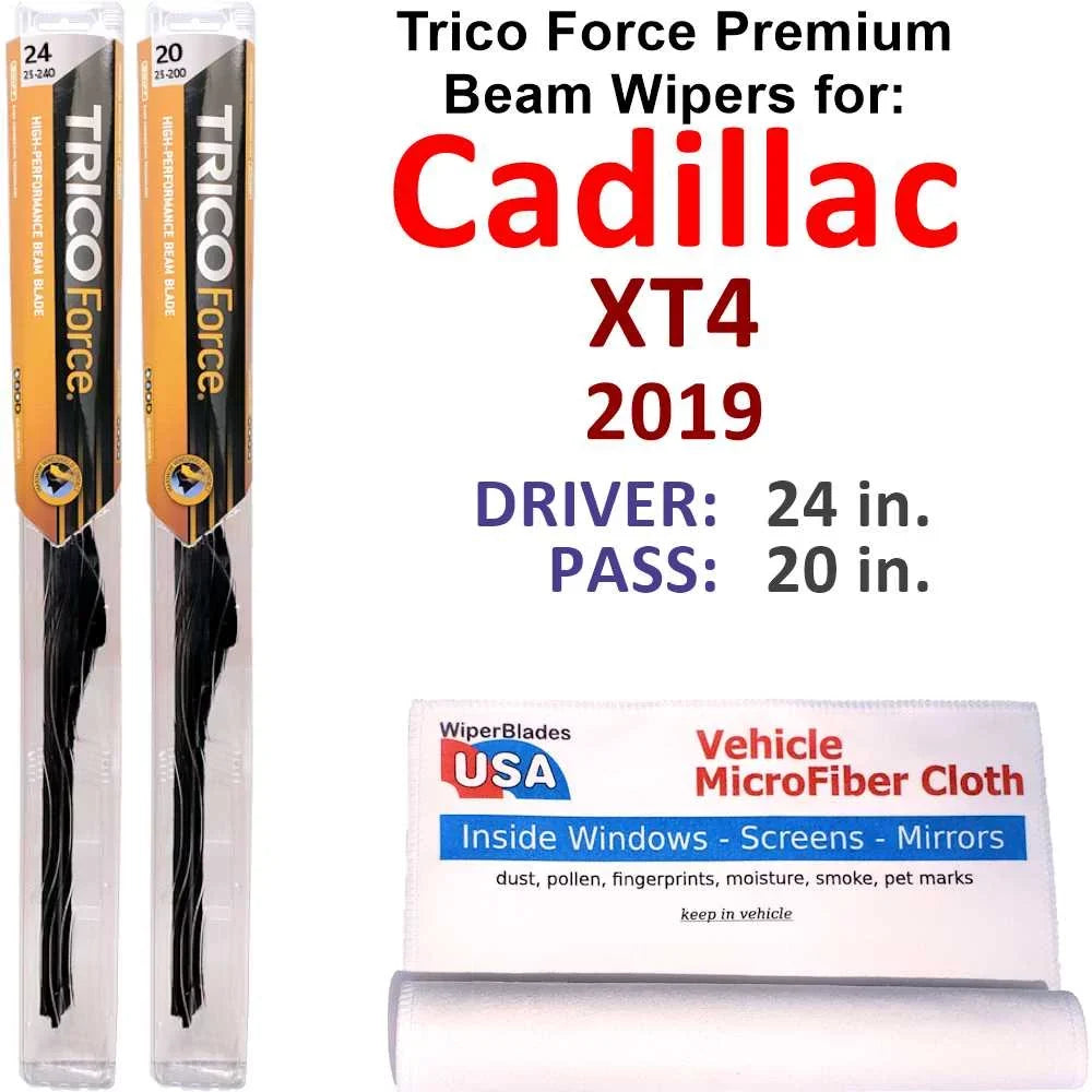 Beam 2019 of Performance Wipers (Set Cadillac XT4 2)