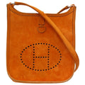 □ TPM 0069HERMES Shoulder Bag H Dobris Evelyn Pre-Owned Hermes (Fair) Engraved Orange