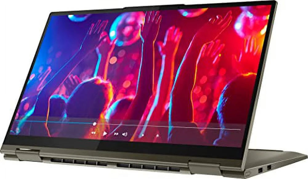 2-in-1 KB 6 Thunderbolt Intel FHD DDR4 Yoga WI-FI 10 7i 1TB Platform Windows 4.0 Core SSD Touchscreen 2022 11th EVO with 12GB Fingerprint Backlit Laptop Xe Graphics Iris inch i7-1165G7 15.6
