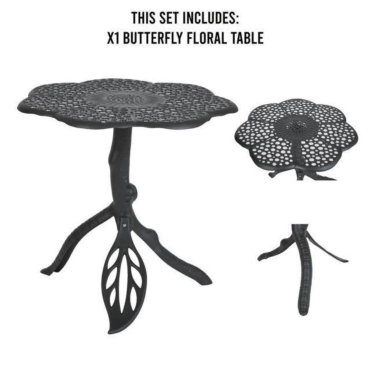 Deluxe FlowerHouse Butterfly - Set Black Garden