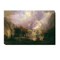 x Rocky Landscape Premium 24 Gallery-Wrapped x - 16 Mountain Canvas by Bierstadt Albert 1.5 Giclee in.