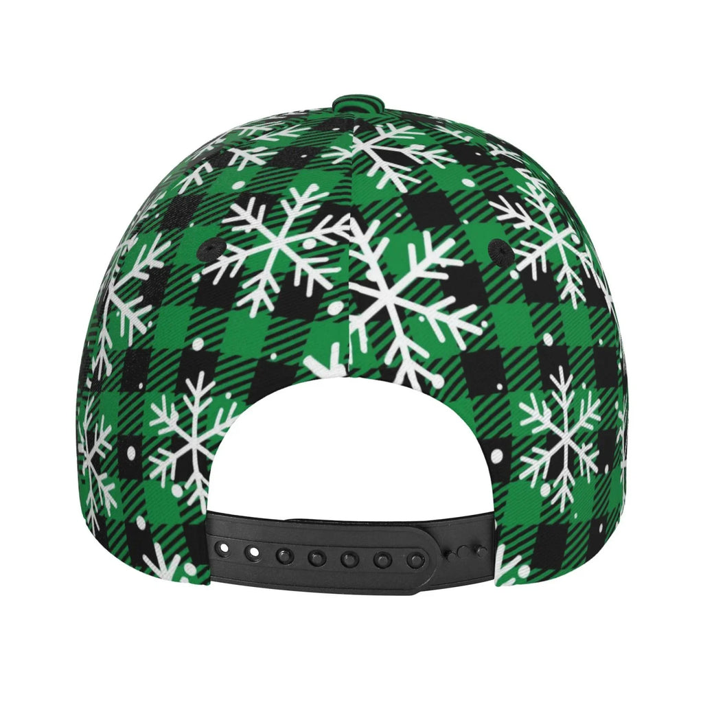 Plaid) Workouts Seasons Baseball exterior dimension Running Dad Activities At for Hat(Christmas Pattern All and Adjustable Buffalo Balery Cap