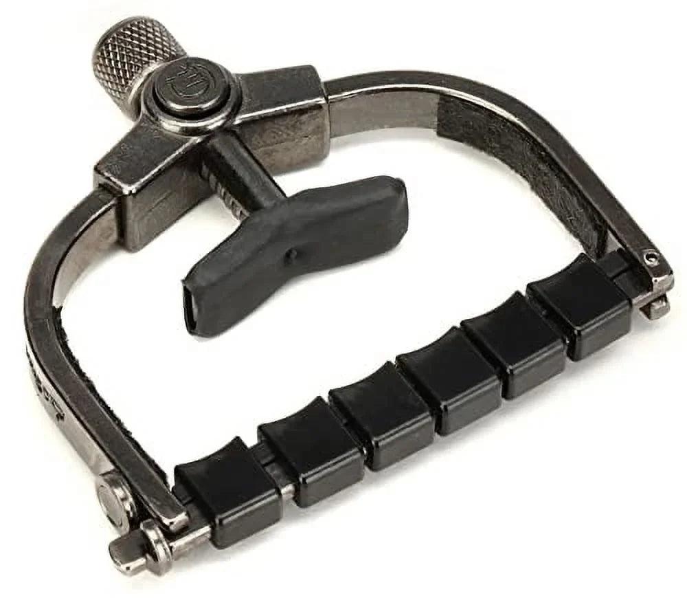 Nickel) Wide Wider Made and Made Neck Electric Clik Guitars, Acoustic in USA PC-6-W-ETI the for 6-string Guitar Capo Made Paige for Guitars (Black Guitars