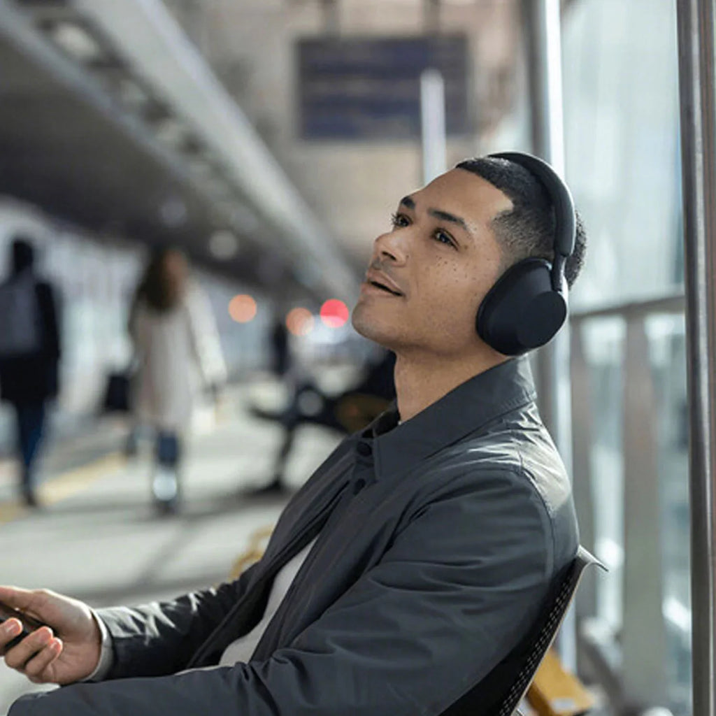 Hands-Free 30 Over-Ear Control Charger Alexa WH-1000XM5 Headphones with Time, Charging Kit Calling, Wireless Voice Cube (Black), Hours Playback - Noise-Canceling Portable and