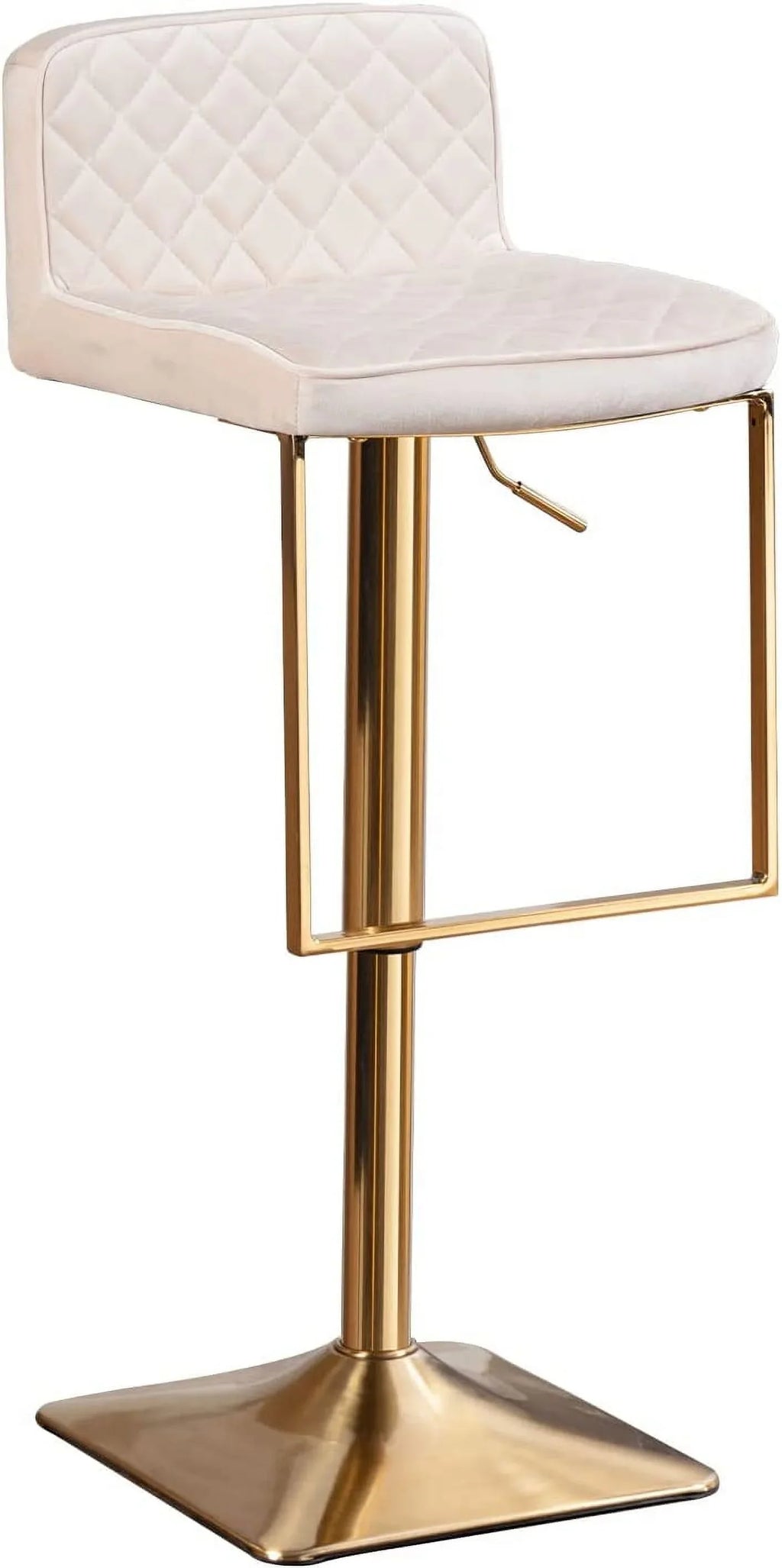 Island Stools Set Adjustable Modern (Ivory of Velvet Island Stools cocina sillas para Height de Kitchen Counter Height Barstools Gold TJUNBOLIFE Swivel Chairs Stools barra Chair for