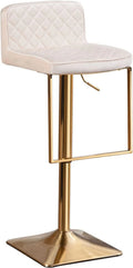 Island Stools Set Adjustable Modern (Ivory of Velvet Island Stools cocina sillas para Height de Kitchen Counter Height Barstools Gold TJUNBOLIFE Swivel Chairs Stools barra Chair for