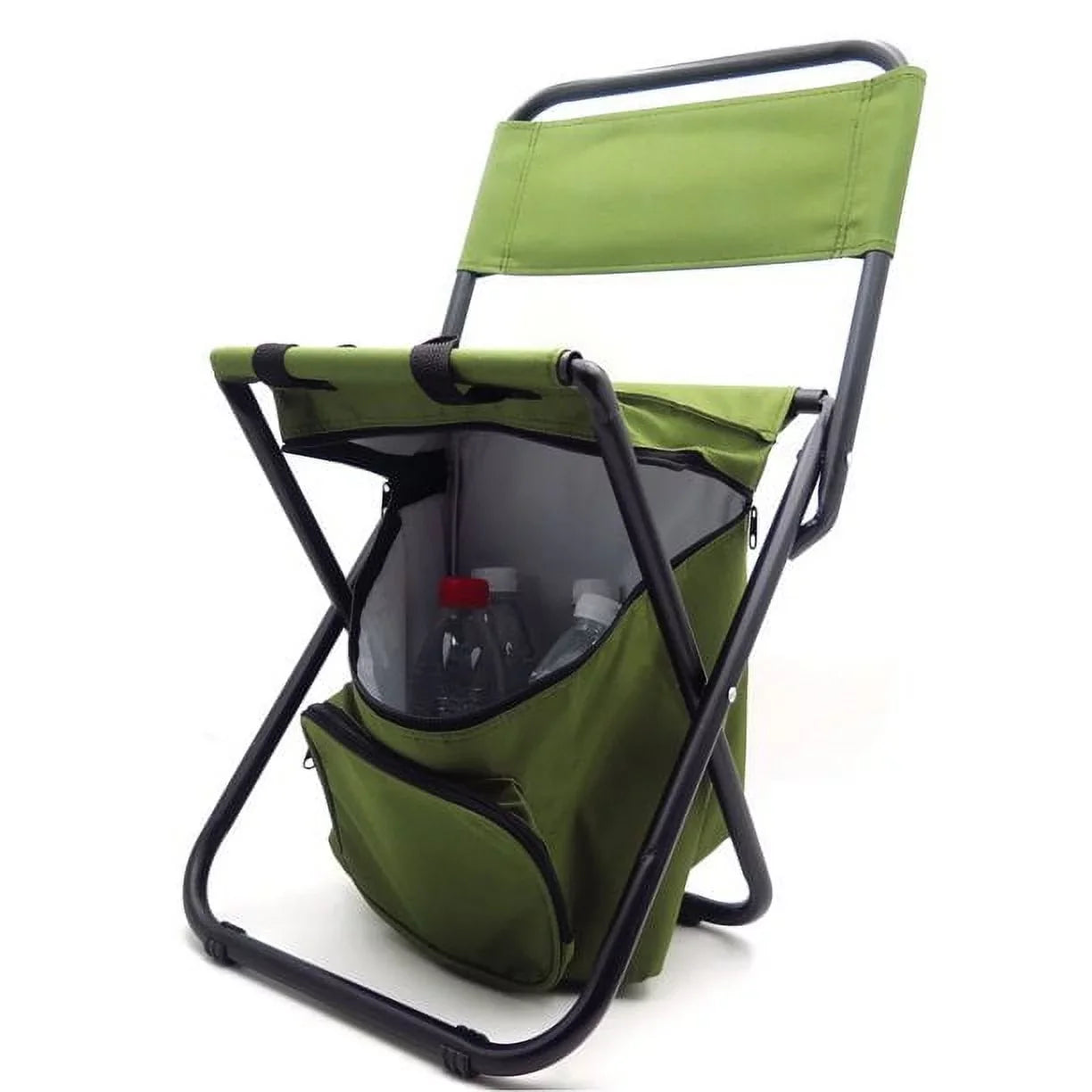 HTTMT- Camping Picnic Multi-use Bag Backpack Stool Chair Cooler with Hiking Fishing New