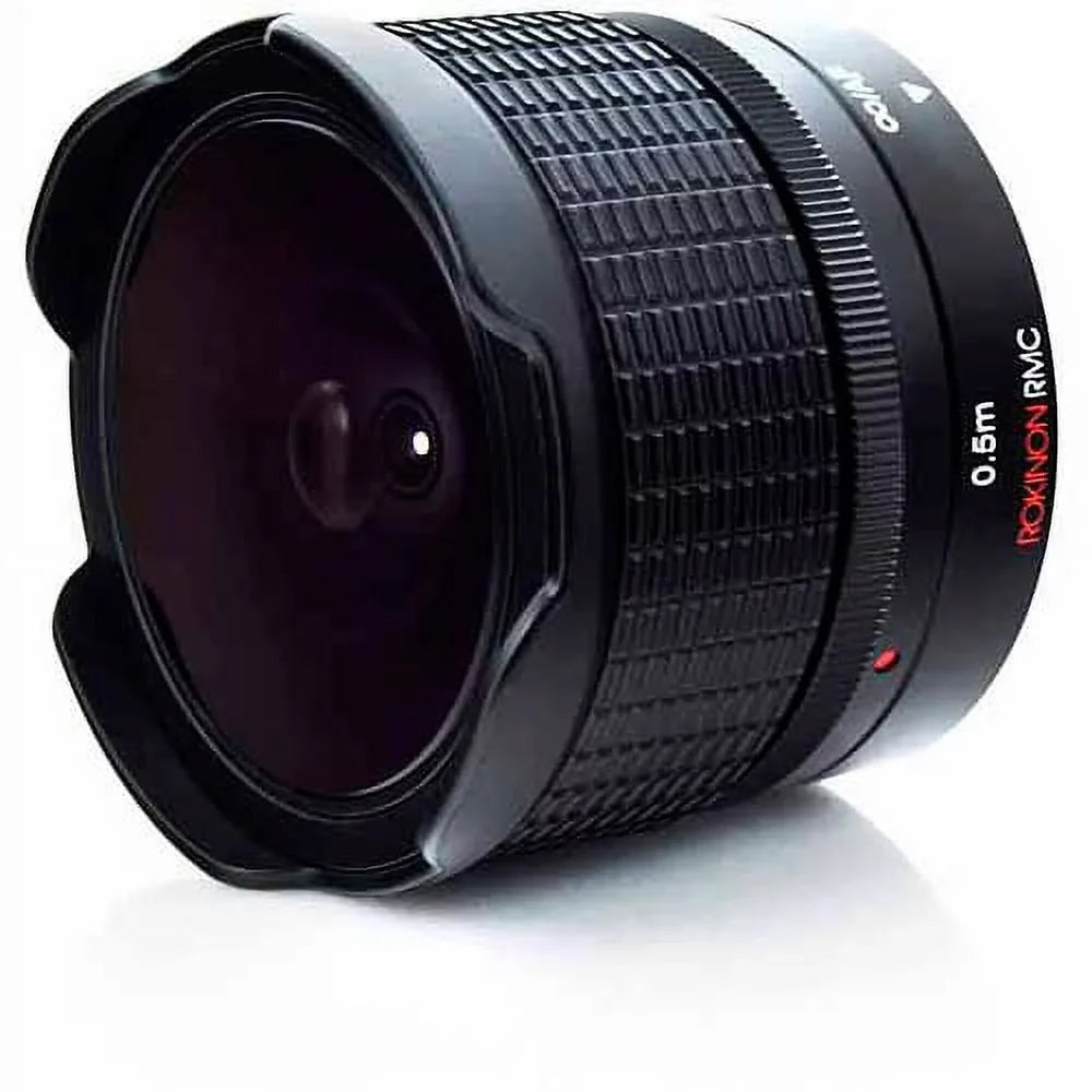 Lens RMC RMC12-FX Fisheye for X Fuji f/7.4 ROKINON 12mm Cameras