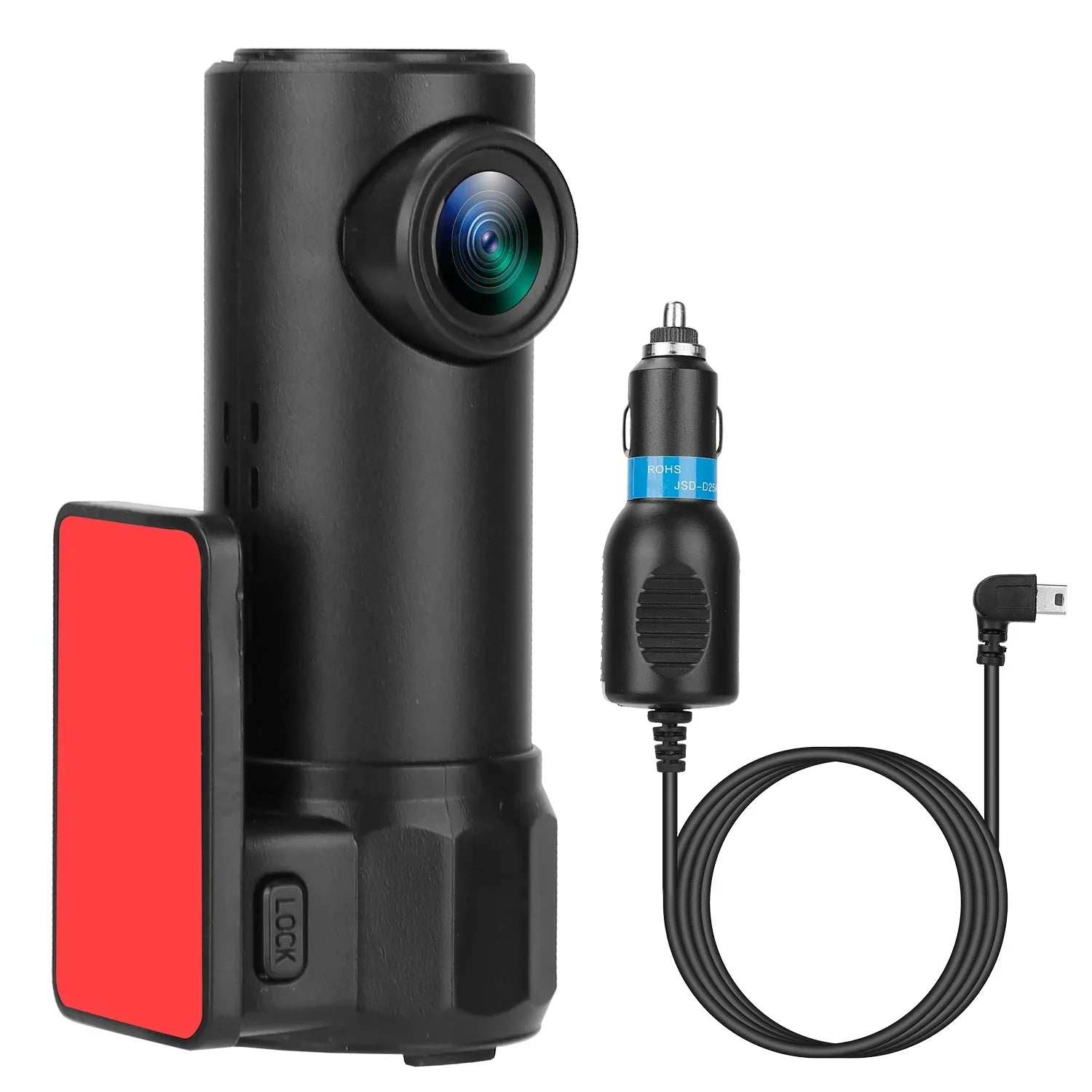 Cam with 11.2ft Camera 1080P Wifi DVR WiFi Lighter Dash Recorder HD G-sensor 170° iMounTEK Cigarette Recording Cable App Car Looping