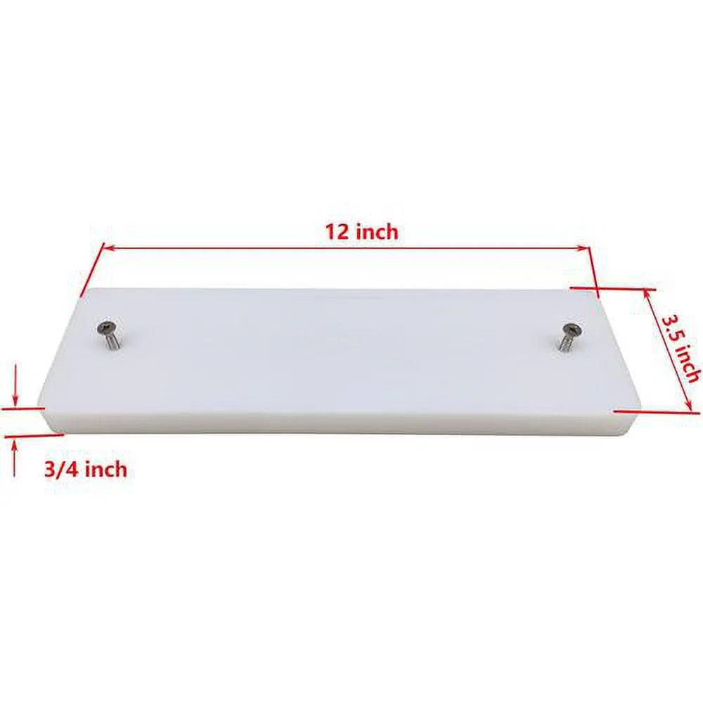 Hardware Mounting Board Kit/Transducer Marine-Grade Transducer Resistant Plate Boat Mounting