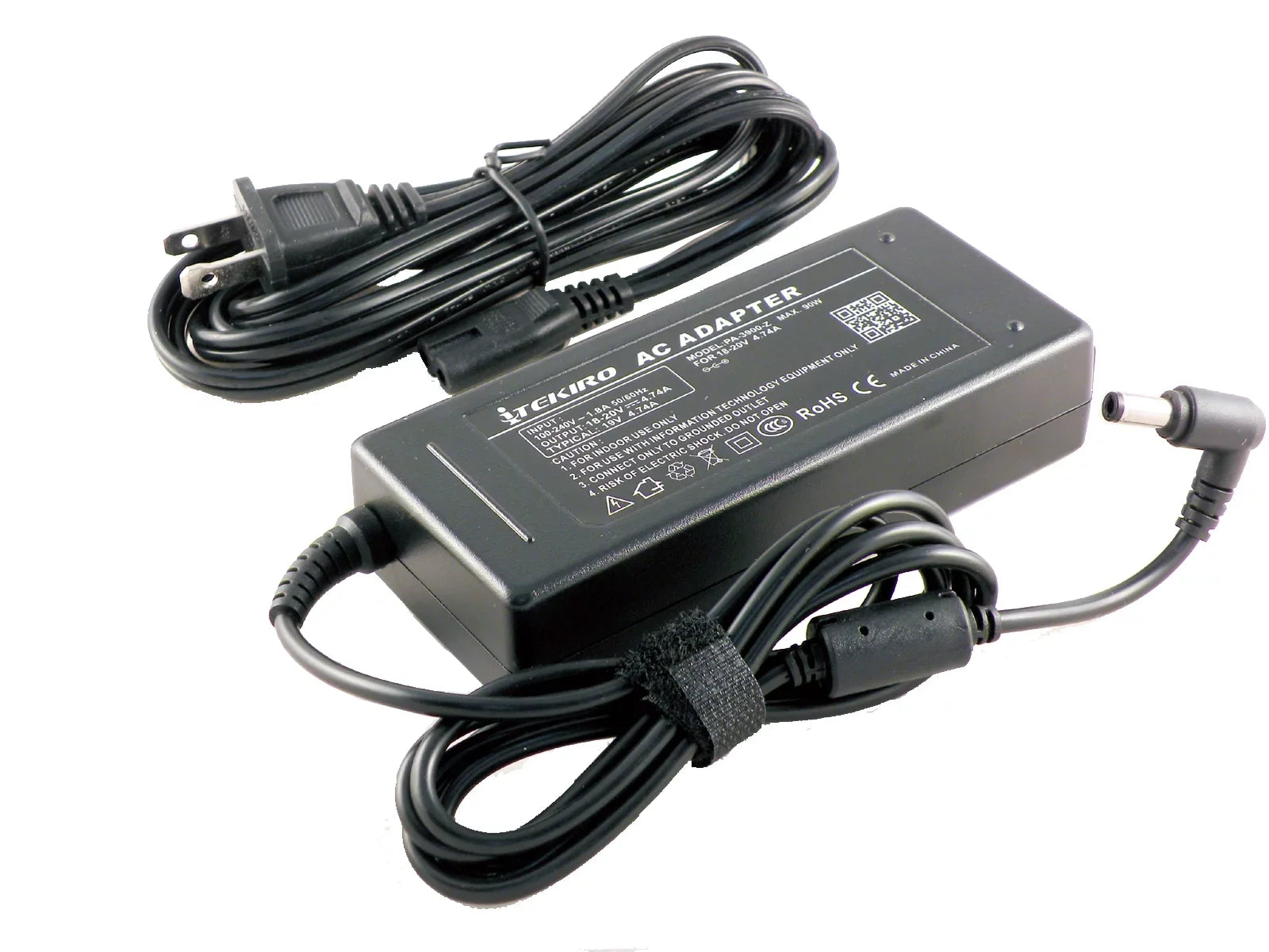 Adapter Pro iTEKIRO AC L510-EZ1410, Toshiba L510, L500, L450-W1542, L550-EZ1702 Charger L450-W1543, L550, Satellite for L500-EZ1520, L500-EZ1530,