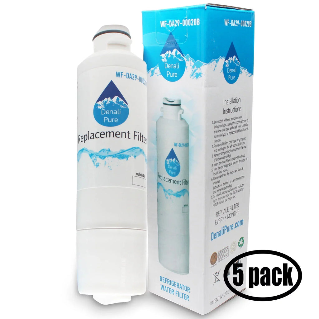 liquid Compatible liquid - Filter Replacement Cartridge 5-Pack Fridge HAF-CINEXP Refrigerator for HAF-CINEXP Filter with