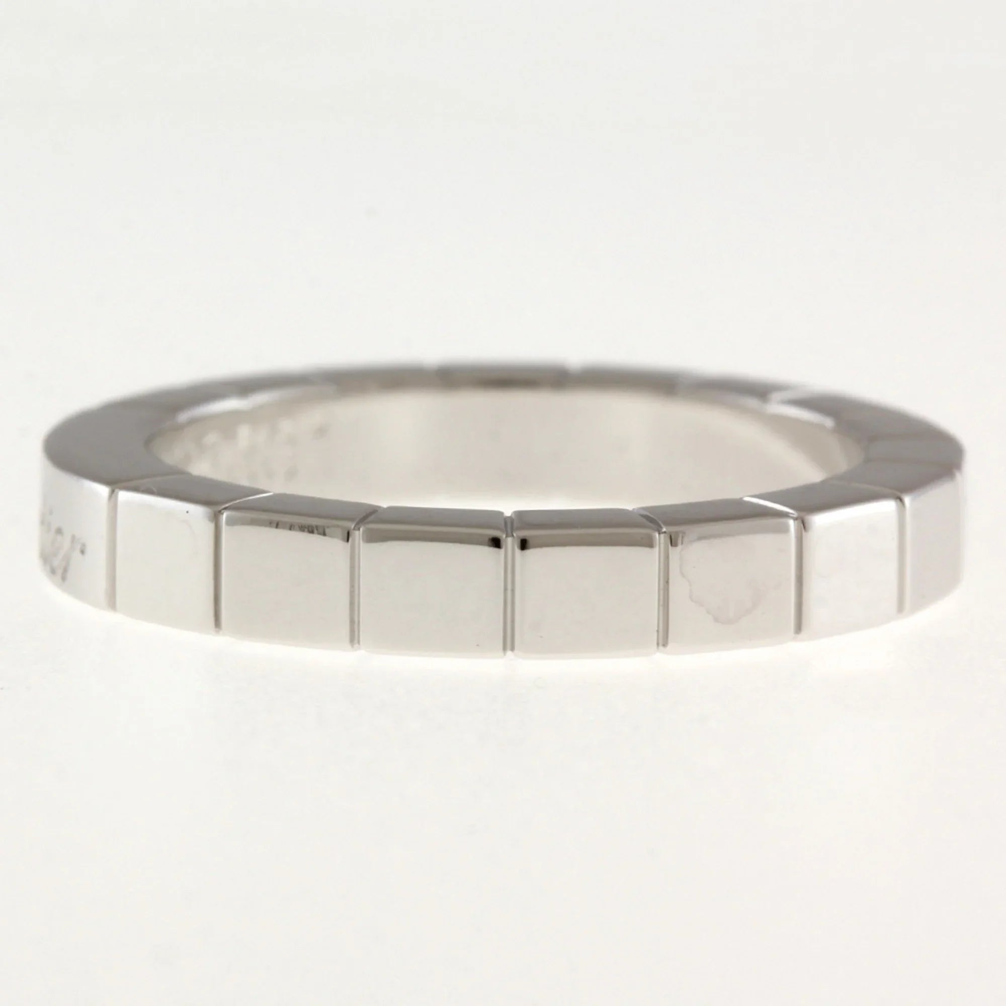 White Pre-Owned Ring Raniere CARTIER No. Women's 8 18K (Good) K18 Gold Cartier