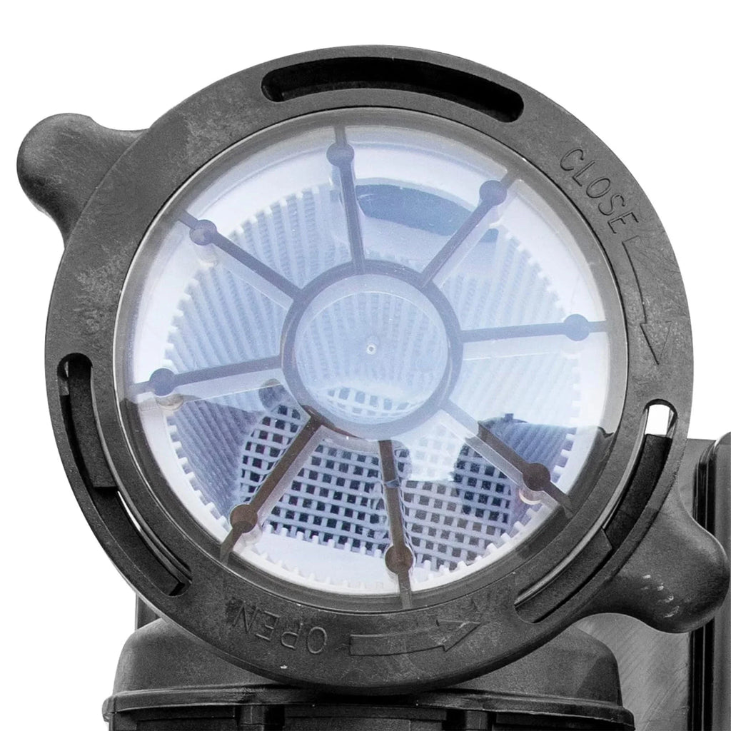 Saving GPH Extra GROUND Silent Energy 1 Powerful Speed Horizontal HYDROTOOLS Large SWIMLINE Hydro-Flo Noise DOE Basket By (0.55 0.75 Strainer ABOVE HP Pump Cert THP) 3720 115V 716061S Discharge Pool