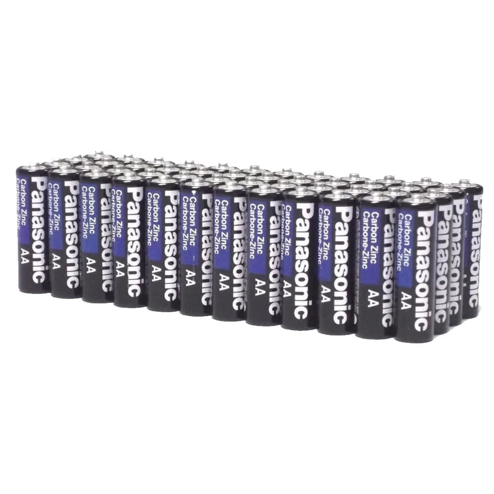 Lot AAA 200 + 100 Heavy Panasonic Pack Batteries Duty 100 Wholesale Batteries AA