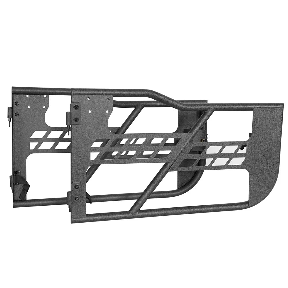 Steel Door 2018-2023 Jeep Black Frame Tubular Hooke Guards JL Half Wrangler Road Fit 2-Door