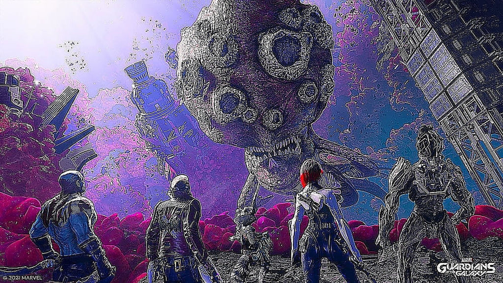 the - of PlayStation Marvel’s Guardians 5 Galaxy