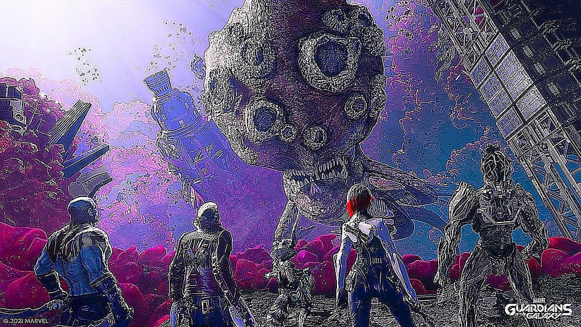 the - of PlayStation Marvel’s Guardians 5 Galaxy