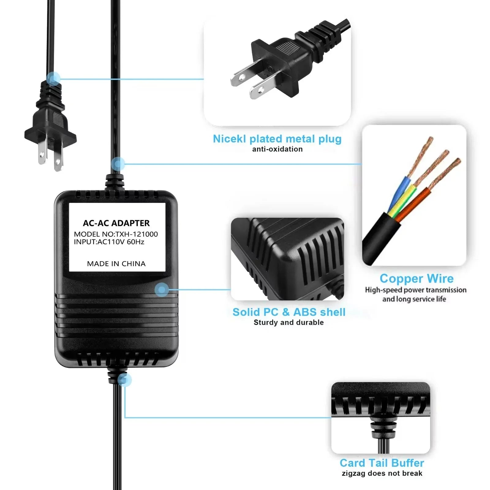 HK-02TA Model / Part kardon No.: AC for / Adapter harman CJP-Geek Power A481511 compatible No.: AC