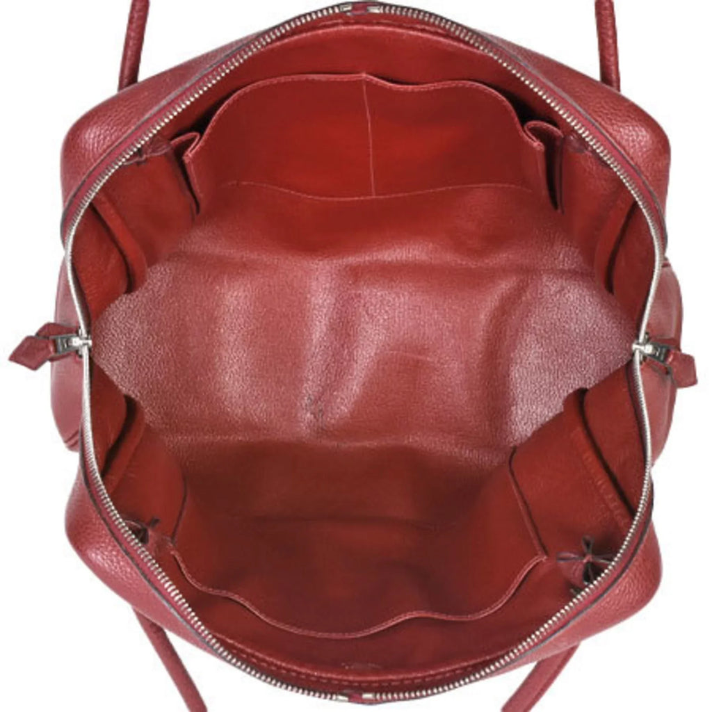stamp (Good) Hermes Rouge □D Ash GM HERMES Togo Pre-Owned bag shoulder Tintin