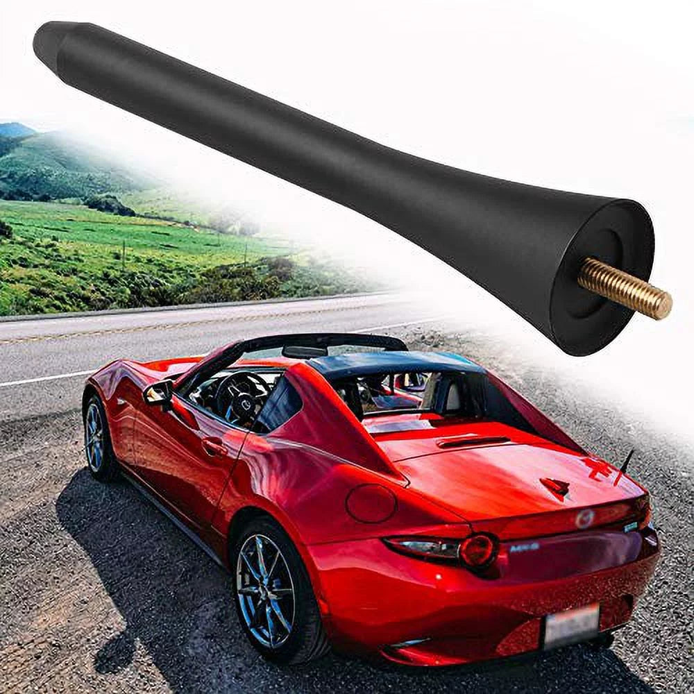 Mast MX-5 for Car Inch Radio Stubby - Antenna - Miata 5 Support Antenna BASIKER Wash 2006-2022 for Mazda