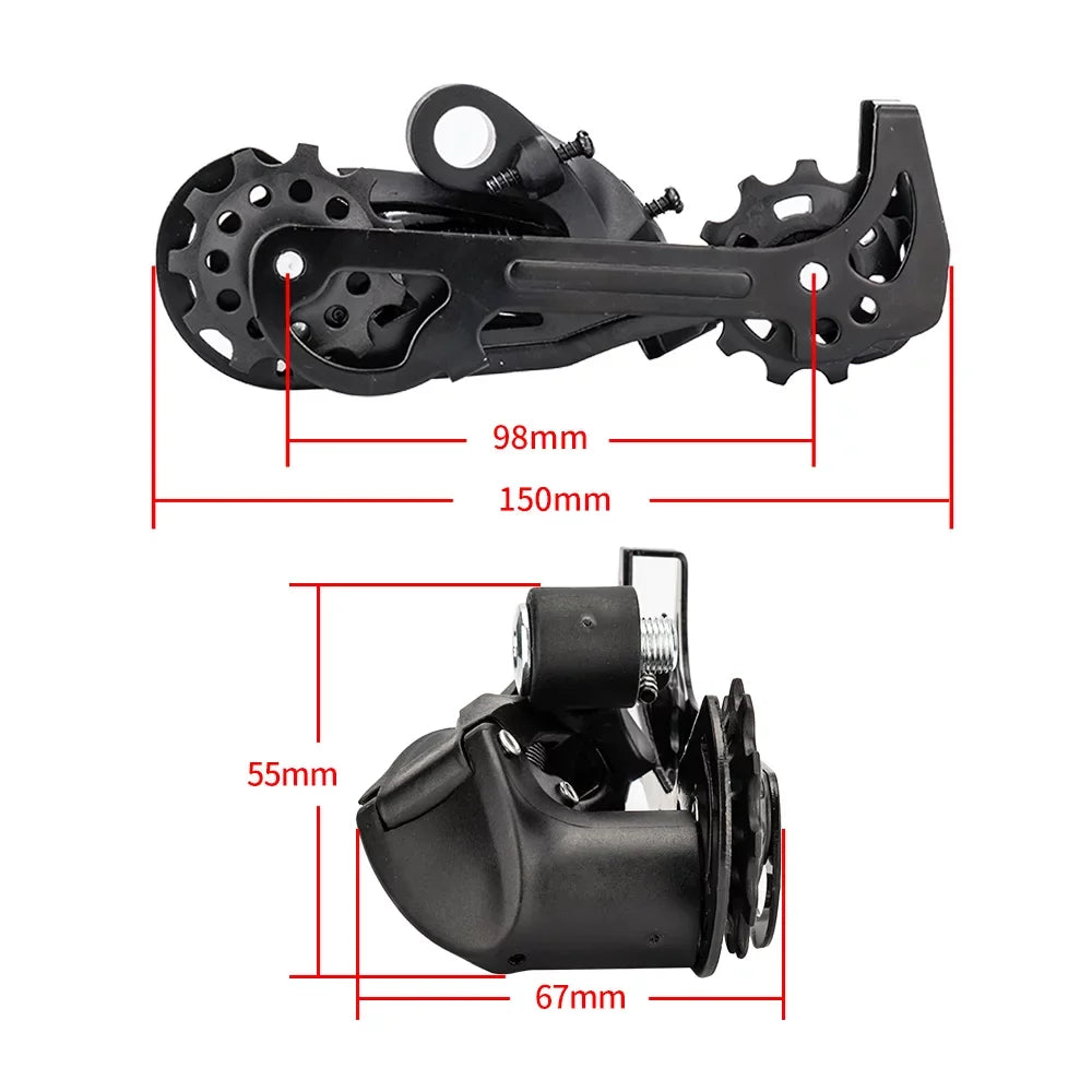 Bike Crankset 1x10 Bike Chain for 11-50T Derailleurs Speed Groupset Shifter MTB Flywheel 10 MTB Speed Cassette Tomfoto Mountain