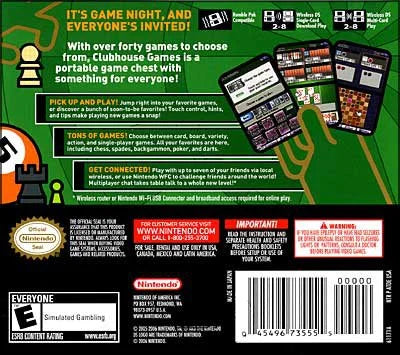 Clubhouse Games NDS
