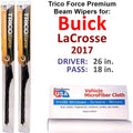 of (Set Wipers 2) Performance LaCrosse 2017 Buick Beam