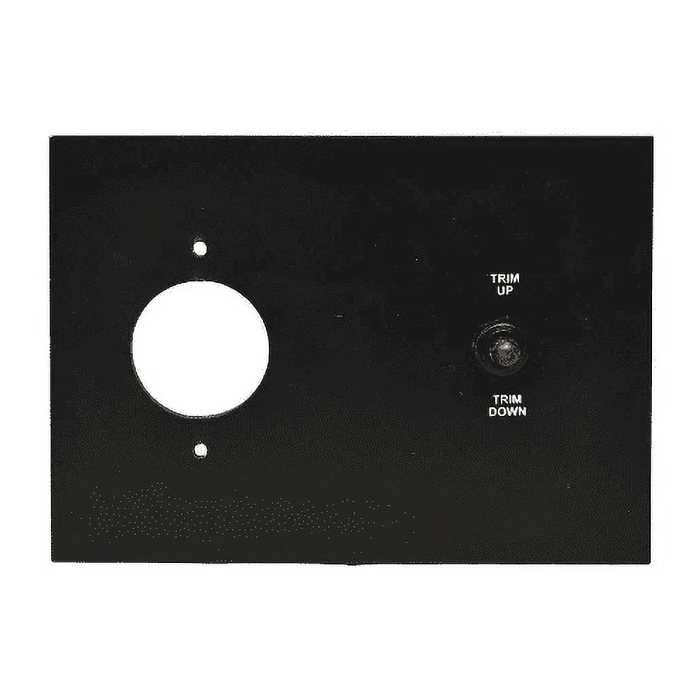 Lowe Switch 2125510 Trim Plastic 5 Inch x | Boat Panel Black 7