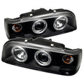 High Halo H1 LED Spyder Low Projector 93-97 H1 - (Included) (Included) Black - Volvo - Headlights 850 -