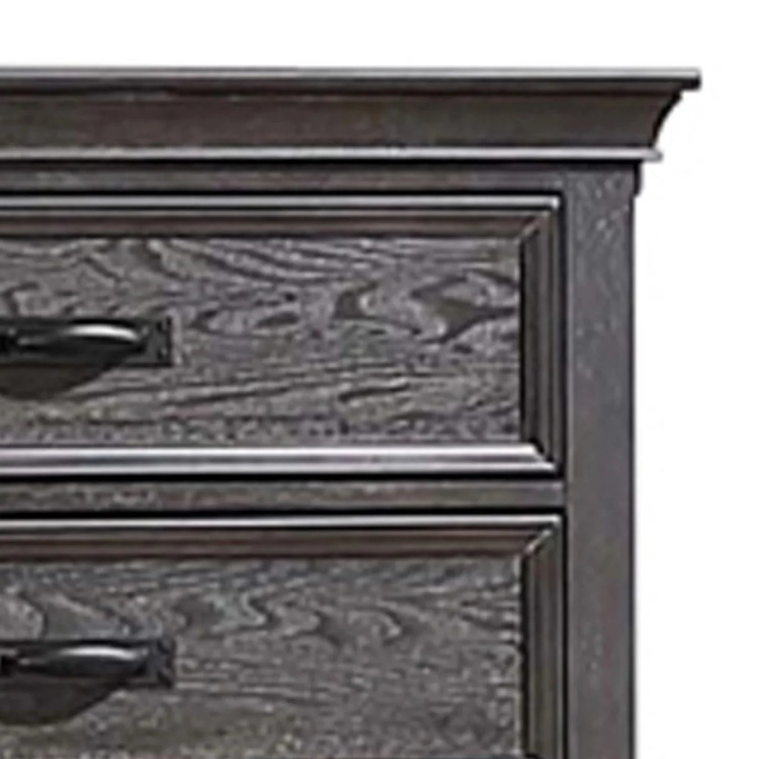 Weathered Benjara Chest, Eli Bar Inch Handles, 5 Tall 52 Brown Dresser Drawers,