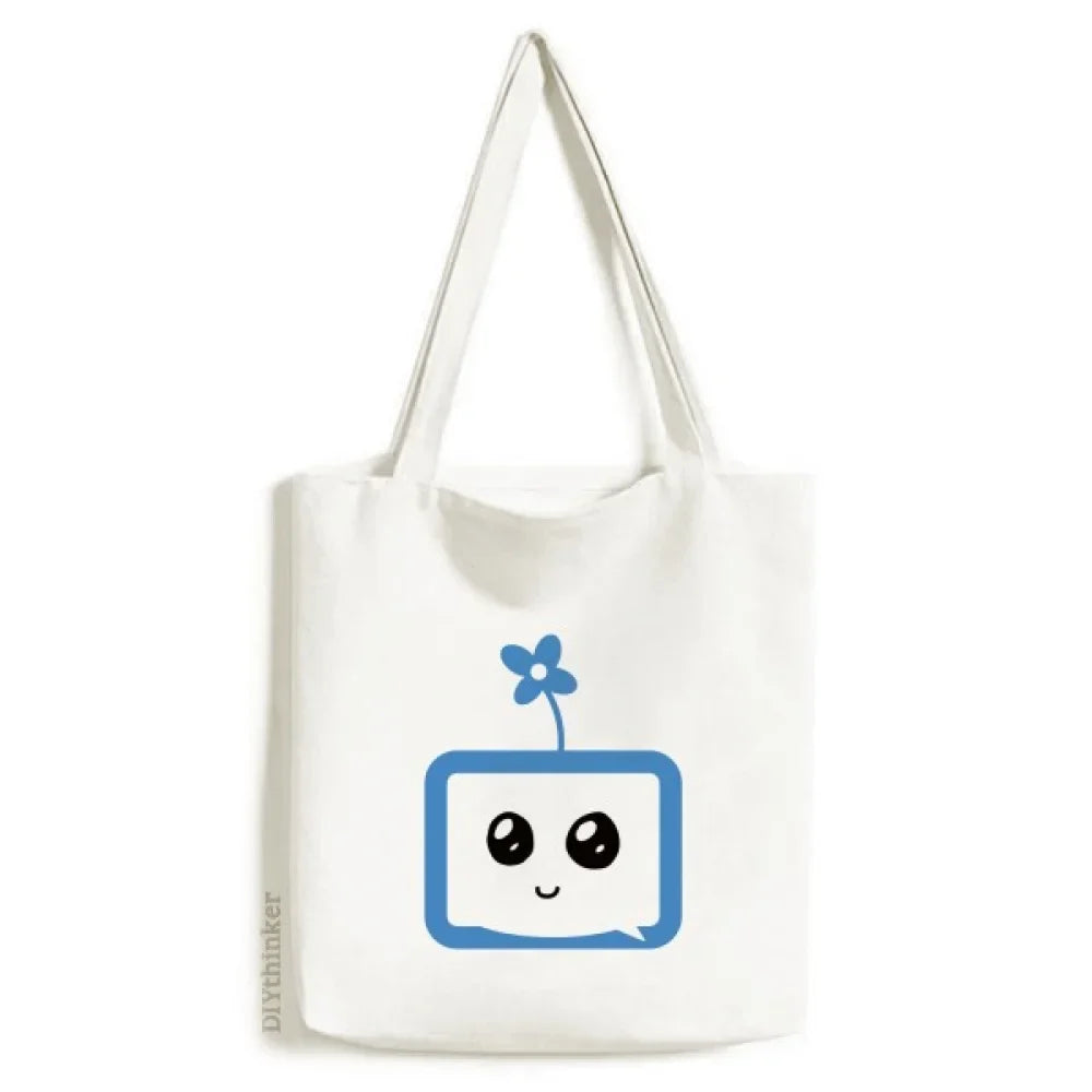 Bag Original Sle Clover Casual TV Tote Handbag Small Shopping Satchel Canvas Happy