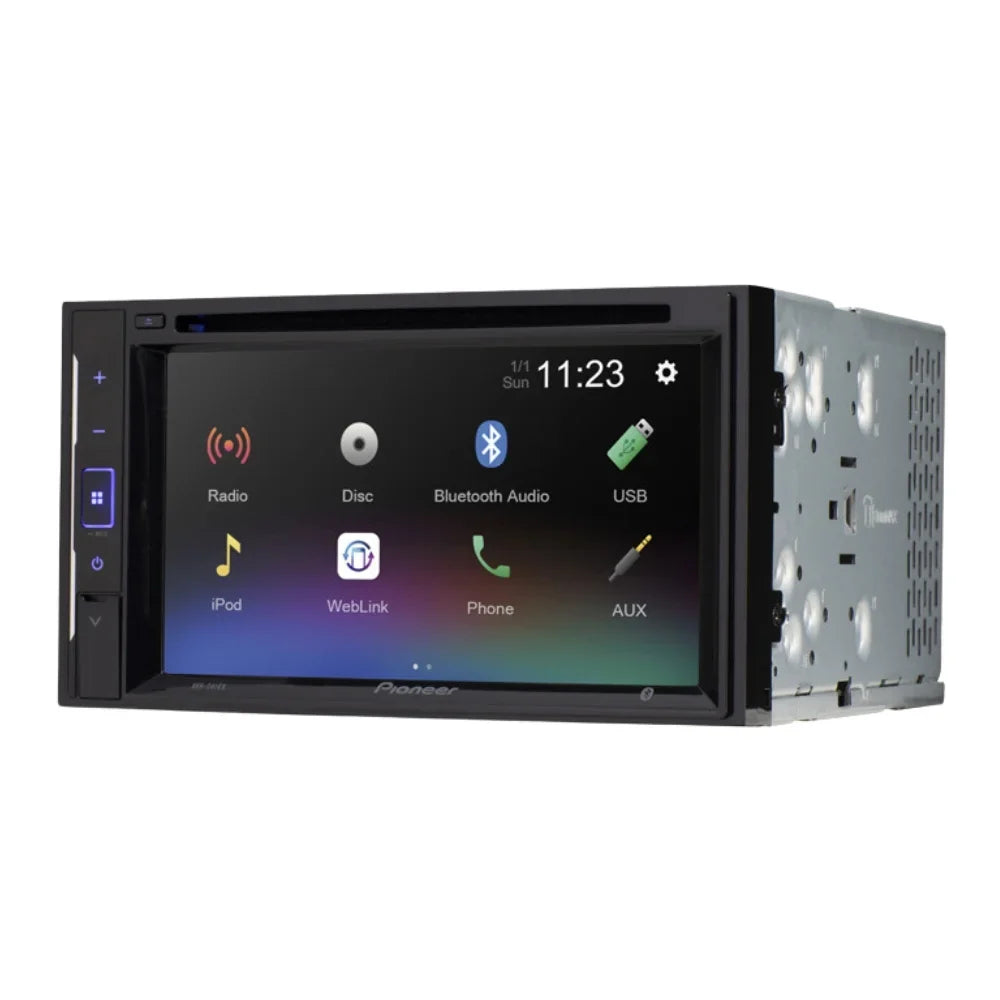 Multimedia Dash Kit Double 2001-2005 Car Mounting Pioneer Installation Pontiac AM DVD Touchscreen, / - Stereo with Bundle and Bluetooth Backup Grand Din for KIT2416 Camera, Kit