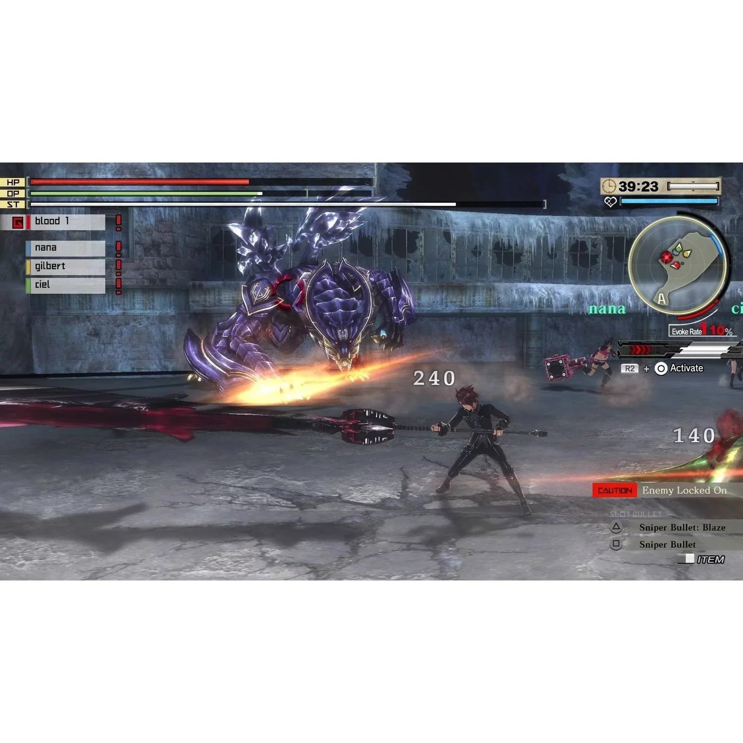 PlayStation Rage 2 4, 722674120098 Bandai/Namco, God Eater Burst,