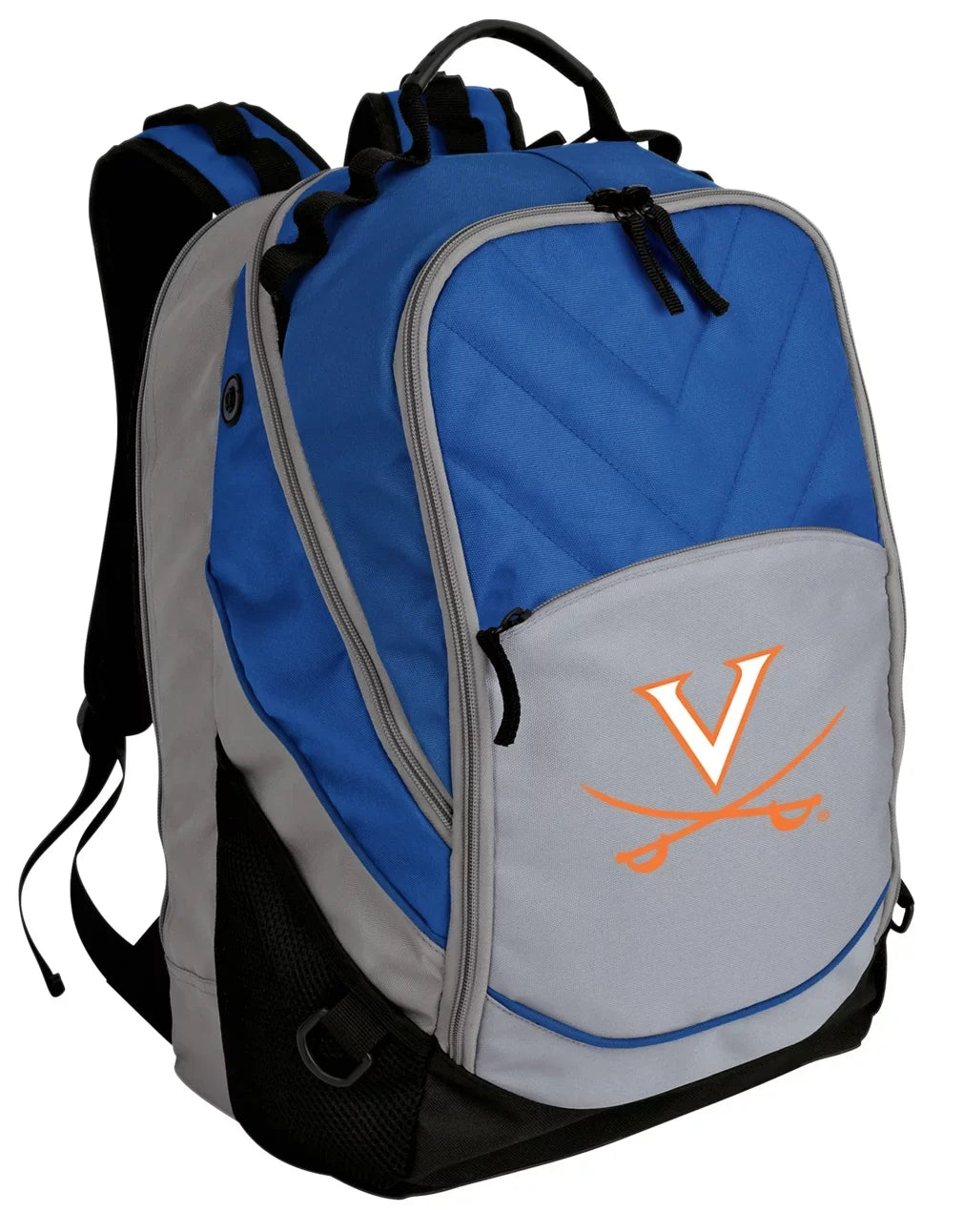 Virginia Deluxe Backpack with LOADED of Laptop POCKETS! UVA University Backpack