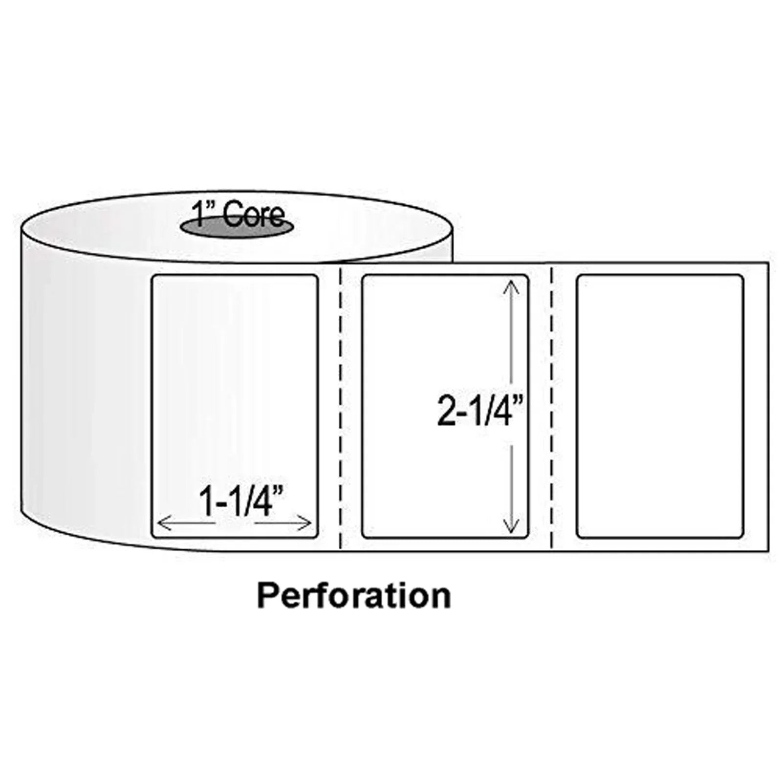 Labels Mailing Direct Code, ASIN Shipping, x Address with 2.25"x1.25" 1000/Rolls) Thermal UPC Labels, EAN Printer (9000 Zebra 9 for Compatible GTIN