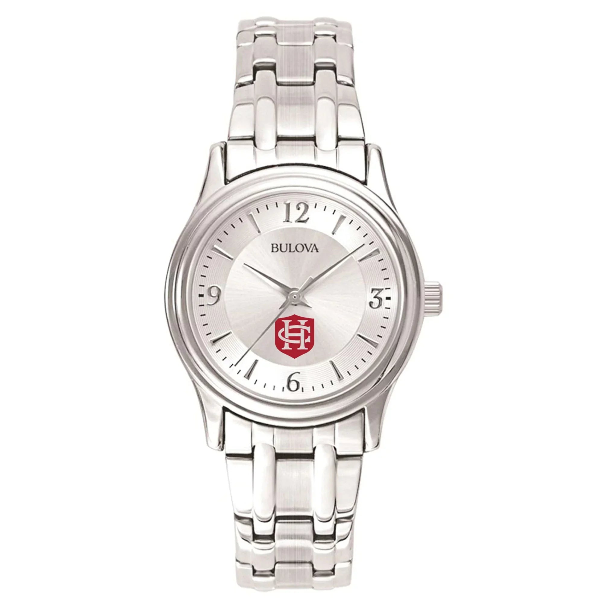Quartz Silver Watch Bulova Women's Dial Stainless Steel Silver-Tone Panthers Hanover