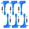 FRONTIER 2003-2007 G35, Ignition INFINITI Compatible Altima Platinum with NISSAN SV/PRO-4X High 6 Fits Performance select: Coils UF349 6 Nissan Spark NGK and Plugs 2016