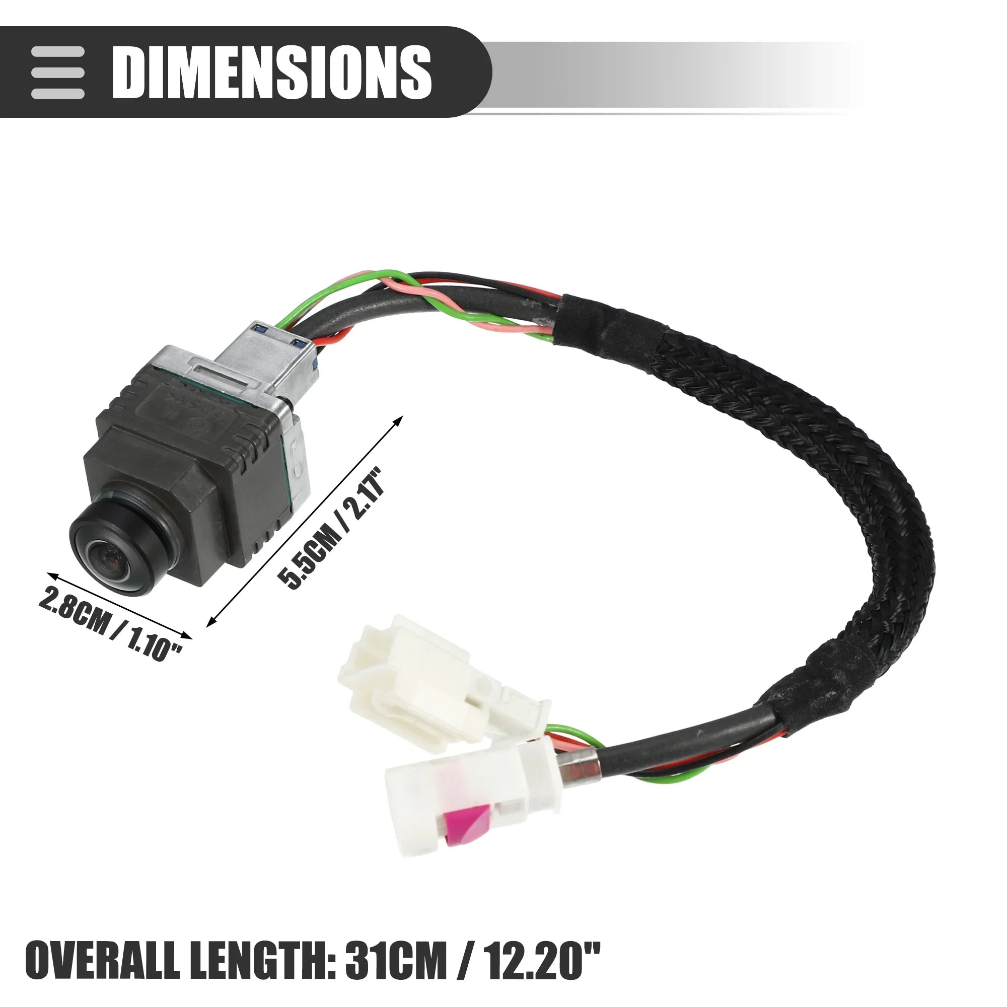 CLS400 Camera Metal Black View 2015-2017 Bargains Mercedes-Benz Plastic Gray for No.A2189052002 Backup Rear Unique