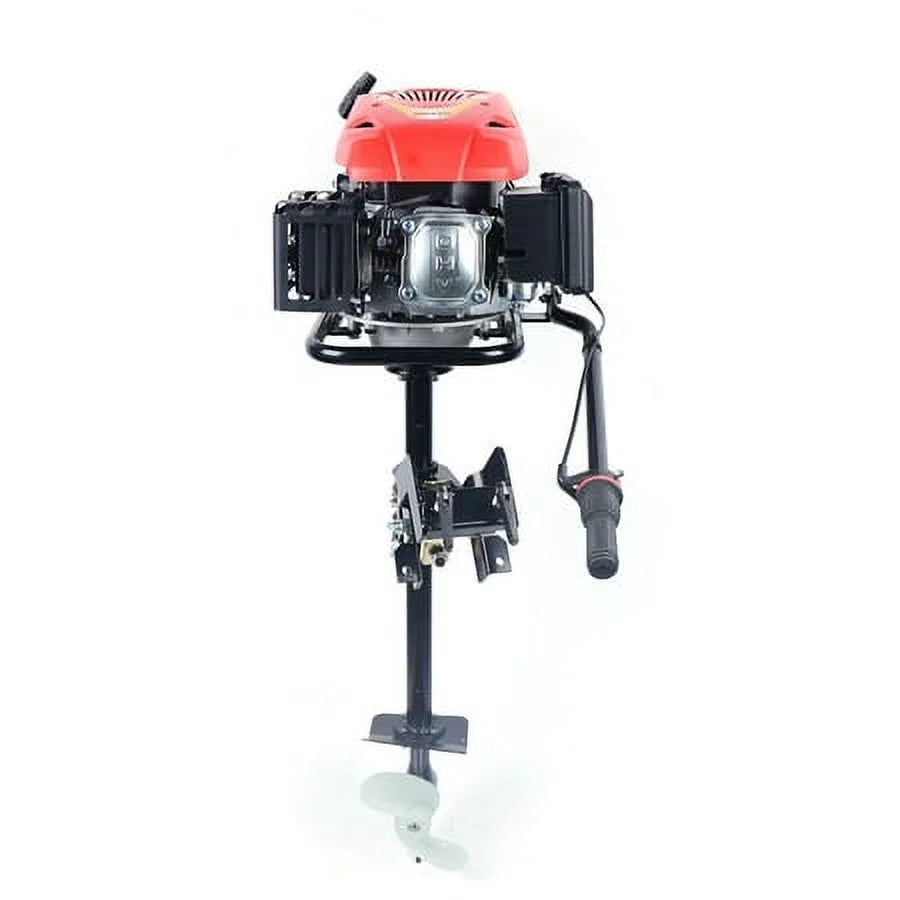 6 173CC Outboard 4 OHV Air System Cooling Engine Motor Heavy HP Stroke Duty Boat