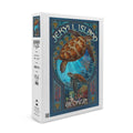 USA) Sea in dimension Puzzle Piece and Art Puzzle, Georgia, (1000 Made Island, Jigsaw Nouveau Family, 19x27, Turtle Jekyll Challenging for Adults