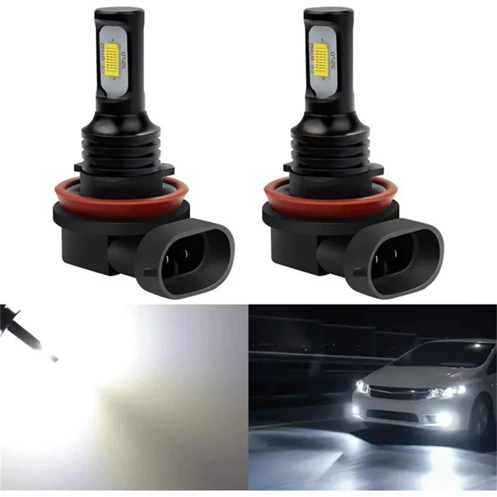 6pcs 6000K 2013-2015, H11 High Light Beam H11 Mazda Bulbs LED + For LED CX-9 Hedlight Low Bulbs 9005 Fog