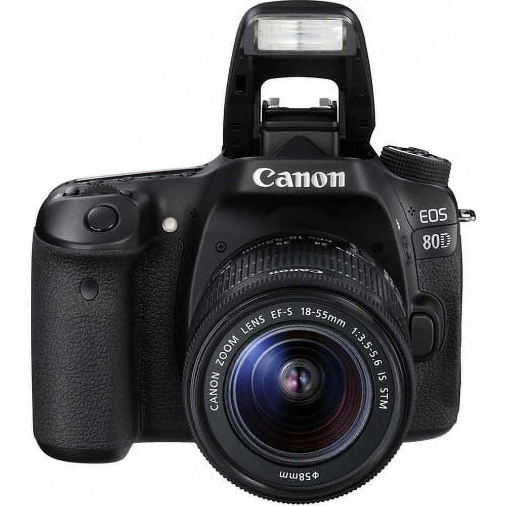 Camera Lens+ with EOS Advanced image DIGIC DSLR Canon CMOS 18-55mm 6 sensor APS-C 24.2MP Bundle and processor 80D