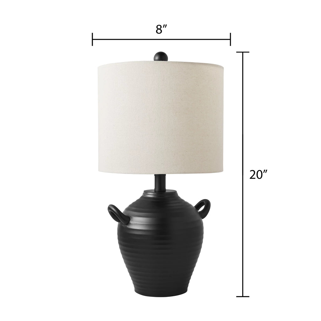 & 20" Table Homes Gardens Jenny & by Marrs Dave Better Black Lamp Shade with