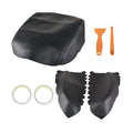 Center Black Front Cover Console For Honda Armrest Lid Leather Teledu Door Pilot